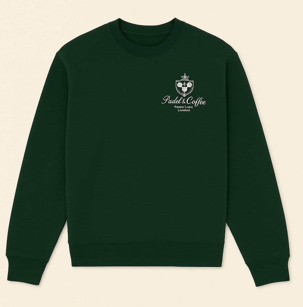 Crest Sweatshirt — Forest